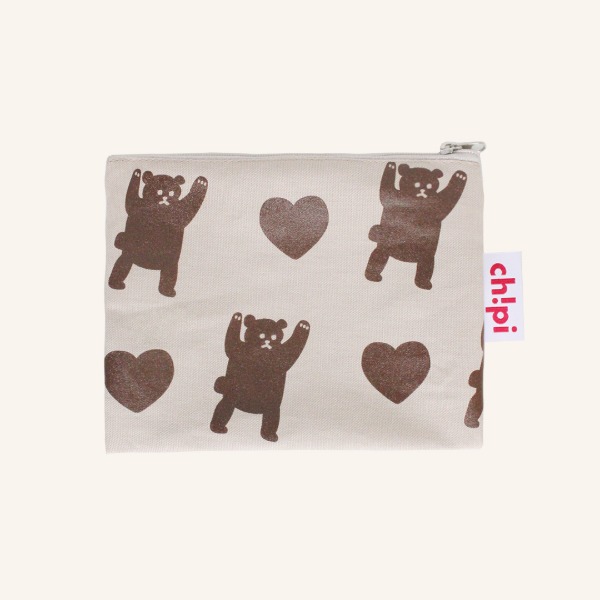 [품절] Bear Strap Pouch - Brown
