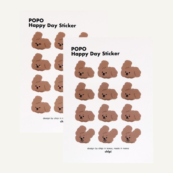 POPO Happy Day Sticker ver2